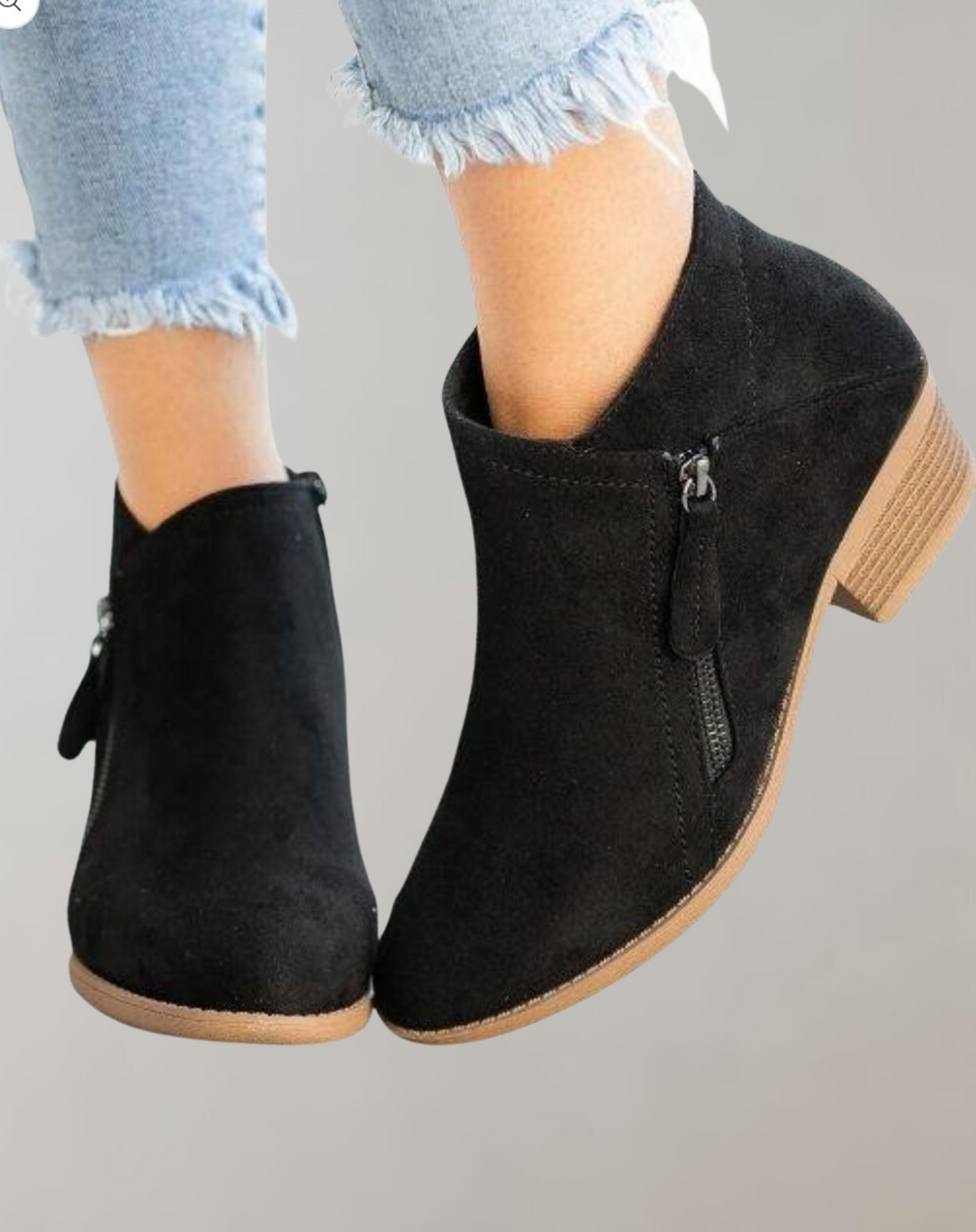 Shadi | Bottes en cuir orthopédique pour femmes