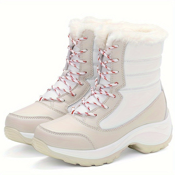 Bottes d'hiver pour femmes | Avec lacets et bout rond