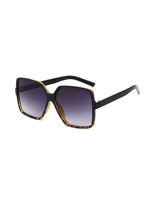 Lunettes de soleil géométriques anti-UV