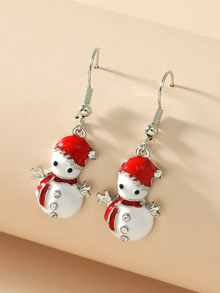 Boucles d'oreilles géométriques à coupe irrégulière