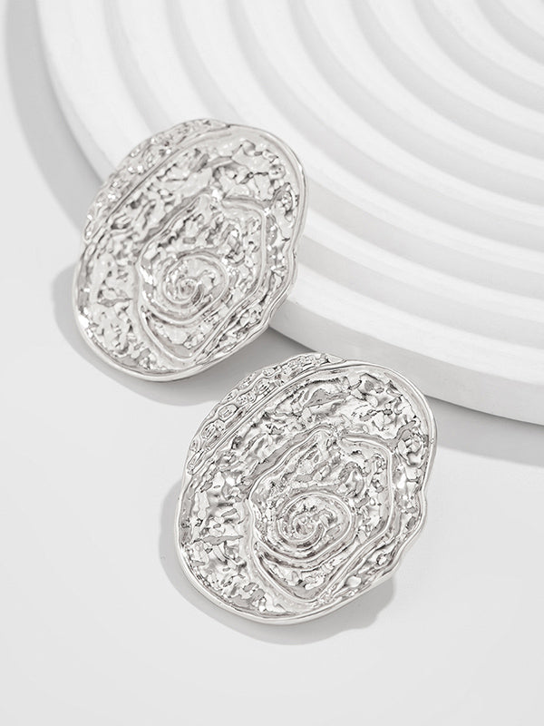Boucles d'oreilles pendantes géométriques normcore