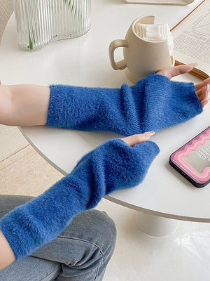 Accessoires de manchettes décontractés de couleur unie
