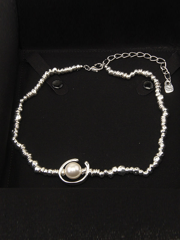 Collier géométrique à chaîne