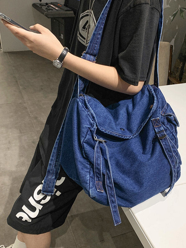 Sac à bandoulière en denim cool original