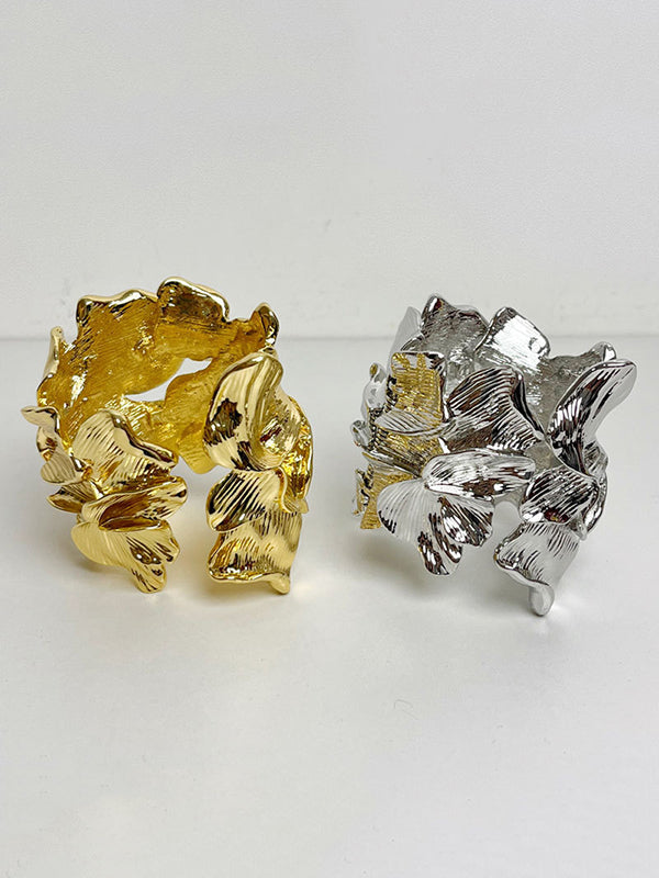 Bracelet géométrique en forme de fleur