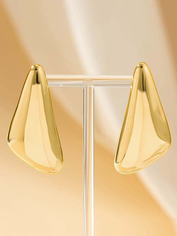 Boucles d'oreilles pendantes géométriques