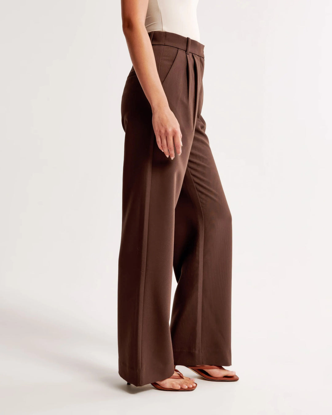Pantalon Long à Taille Haute pour Femmes