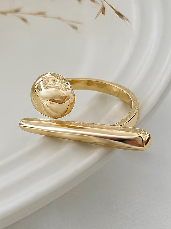 Bague géométrique