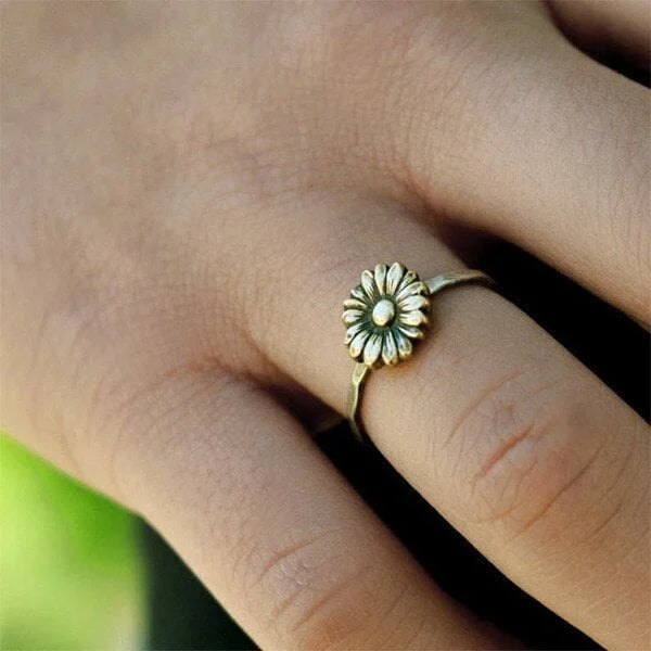 Bague en Or Tournesol