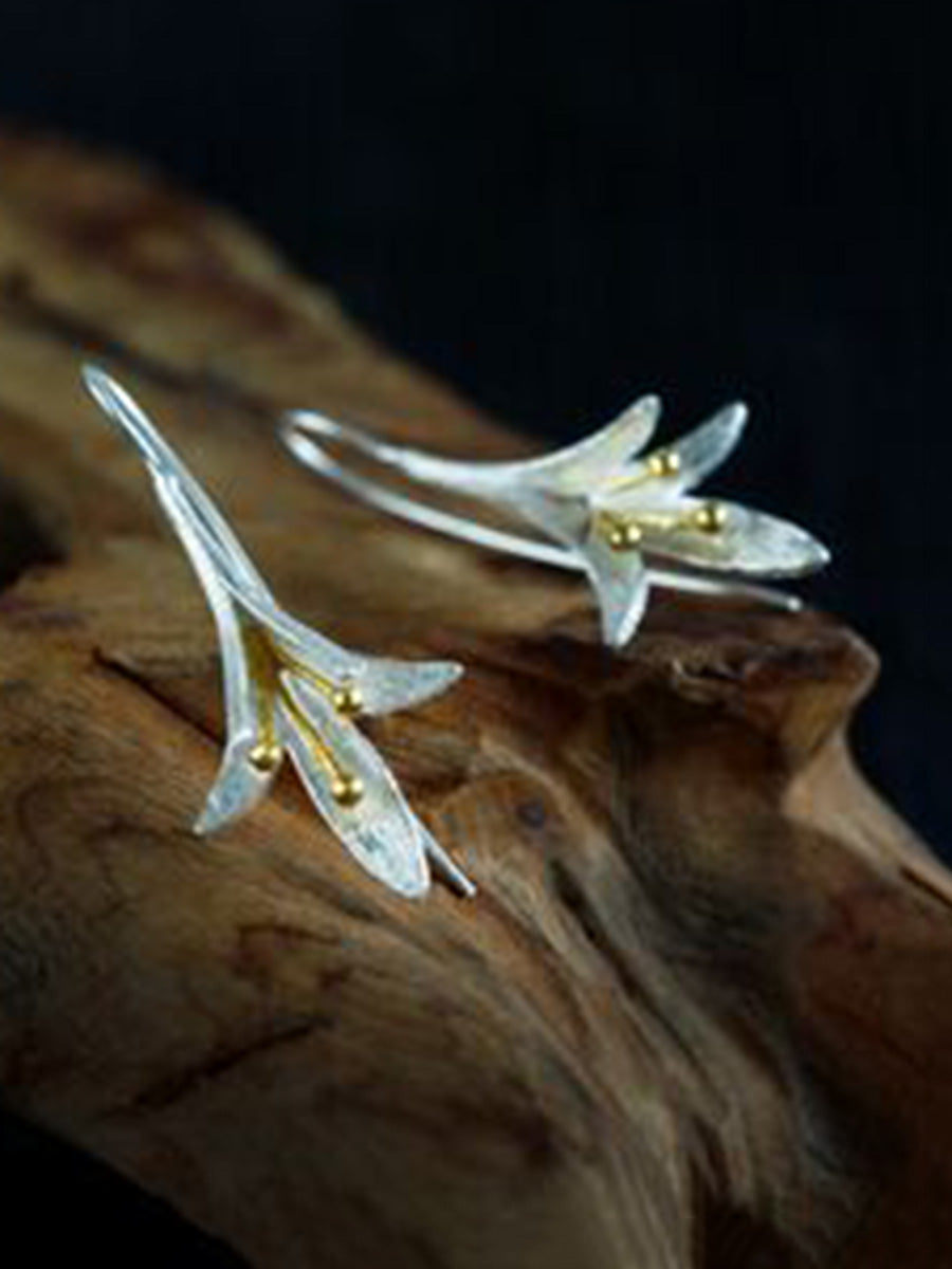 Boucles d'oreilles en forme de fleur