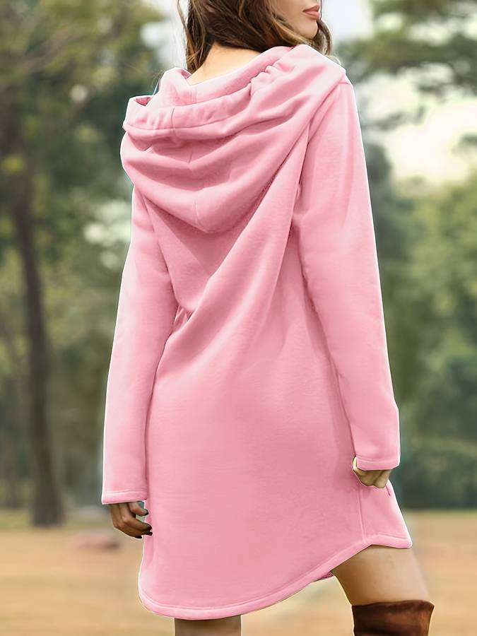 Robe à Capuche Longue pour Femmes | Décontractée