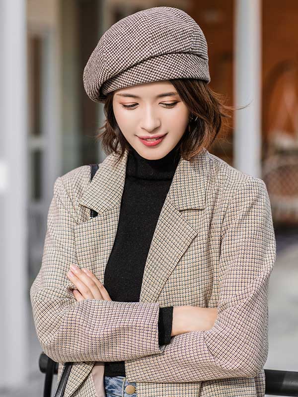 Rayures de personnalité – Béret posé