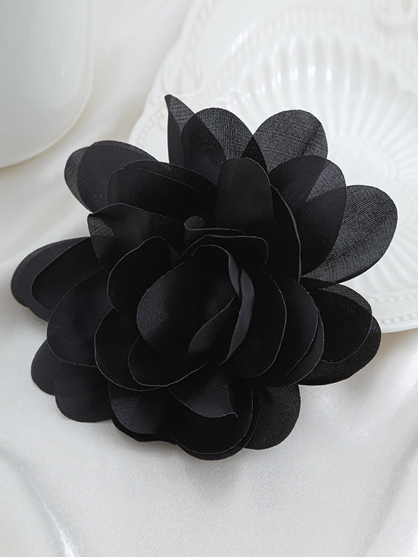 Broche à fleurs en 3D