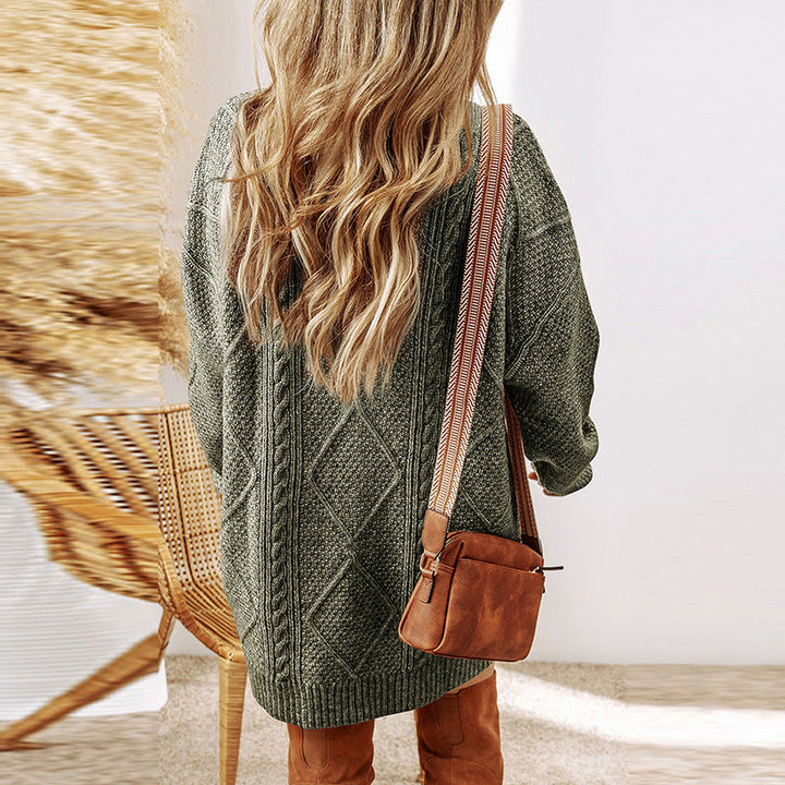 Vera | Robe en tricot d'hiver pour femmes, décontractée et élégante