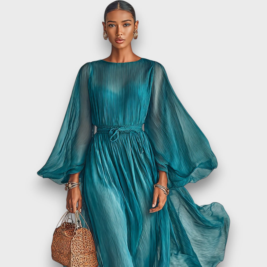 Elviana – Robe maxi en chiffon