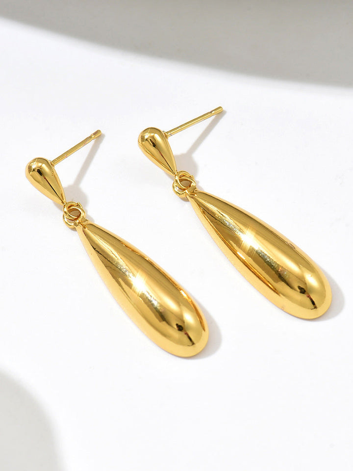 Boucles d'oreilles en forme de goutte