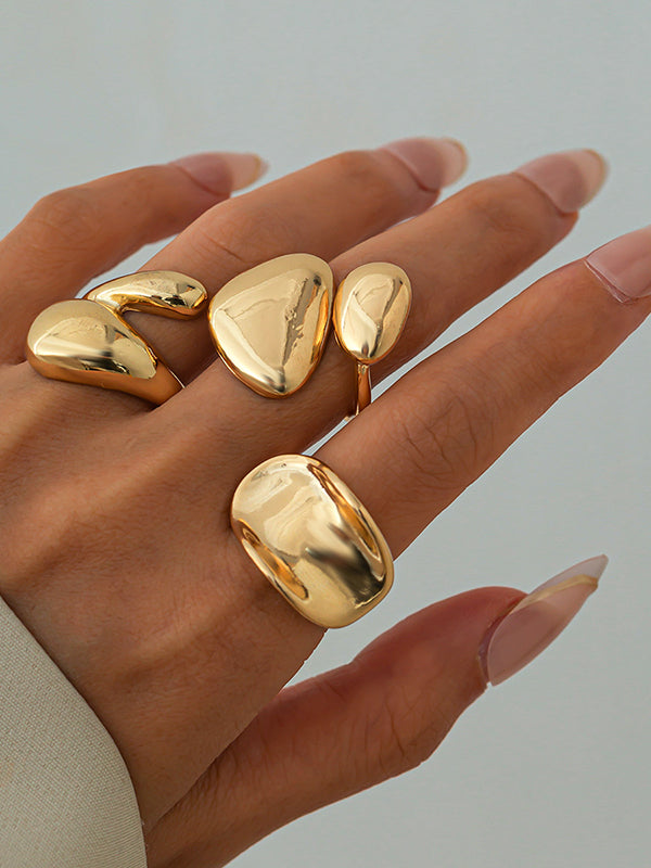 Bague géométrique