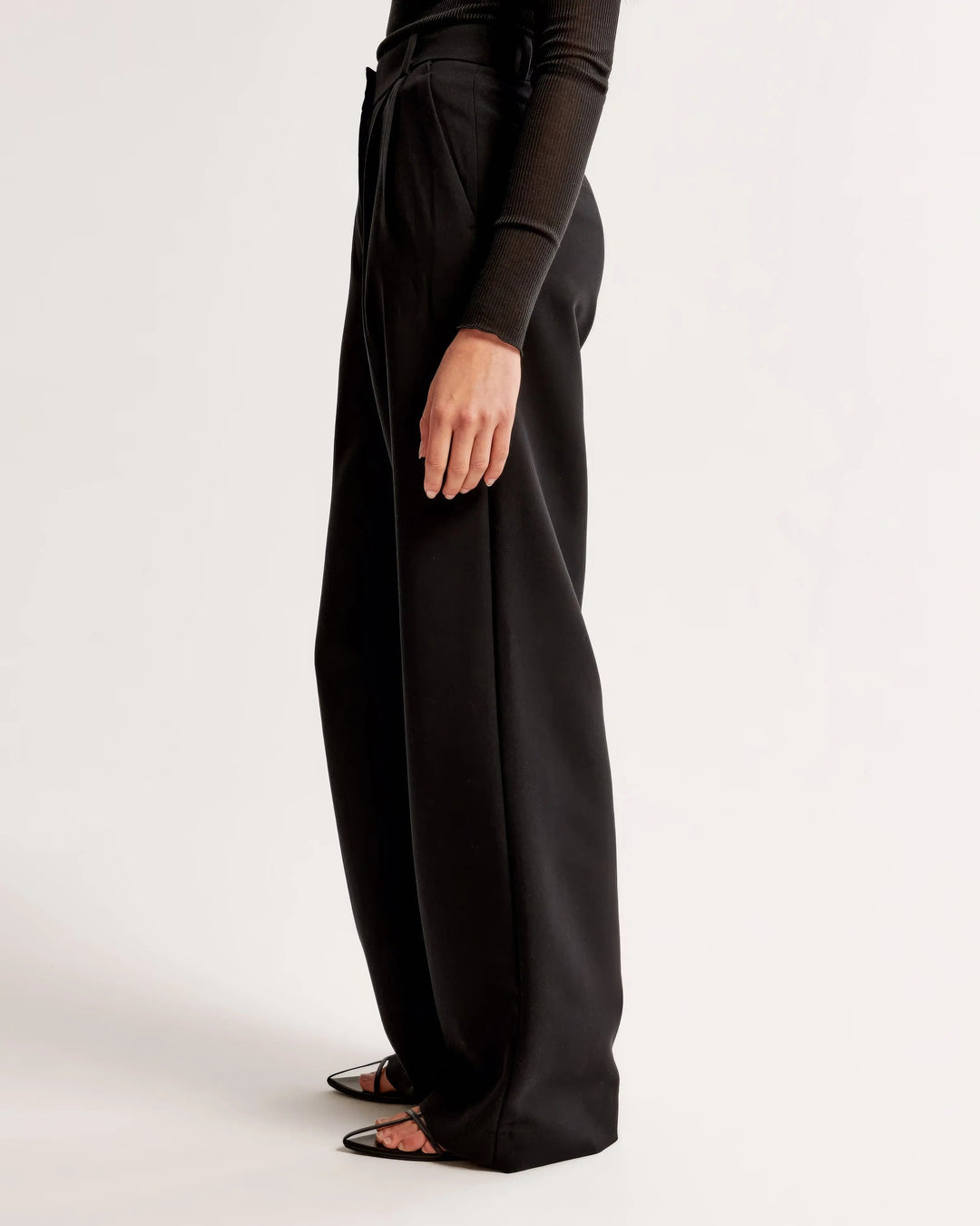 Pantalon Long à Taille Haute pour Femmes