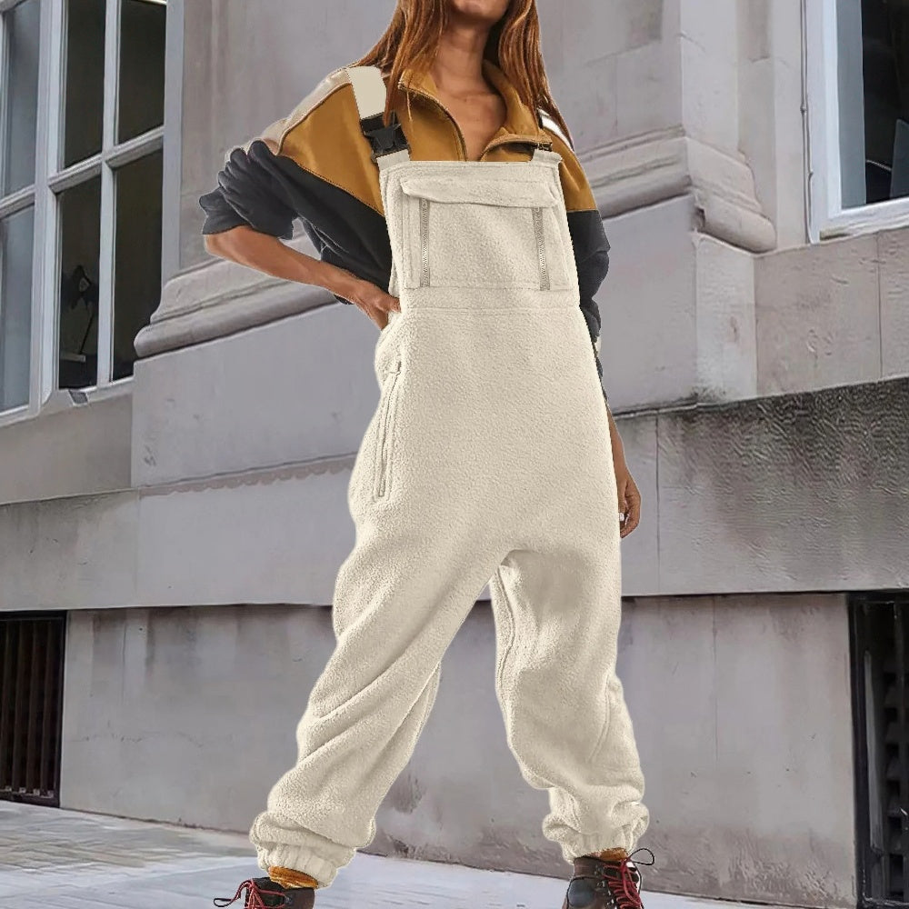 Olivie - Combinaison en Fleece Corde Réglable
