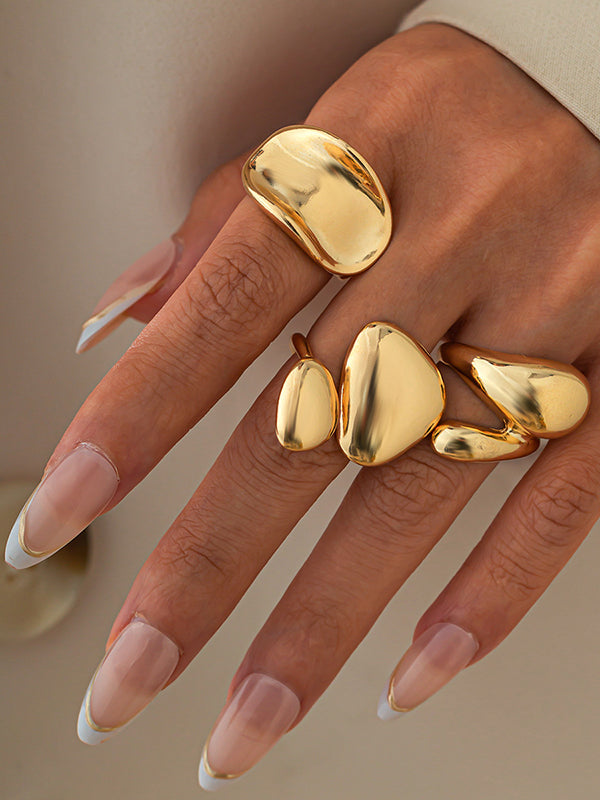 Bague géométrique