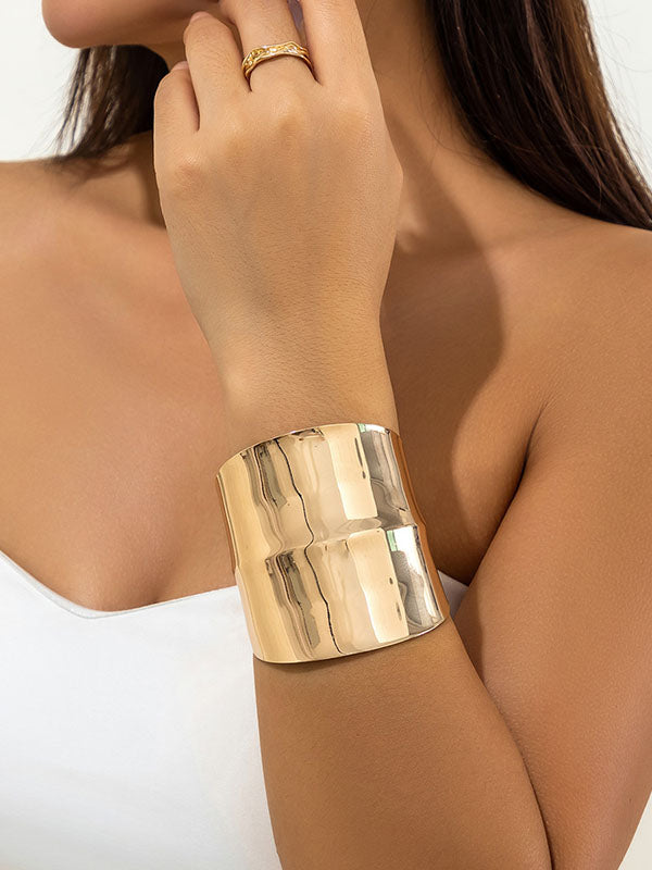 Bracelet géométrique couleur unie