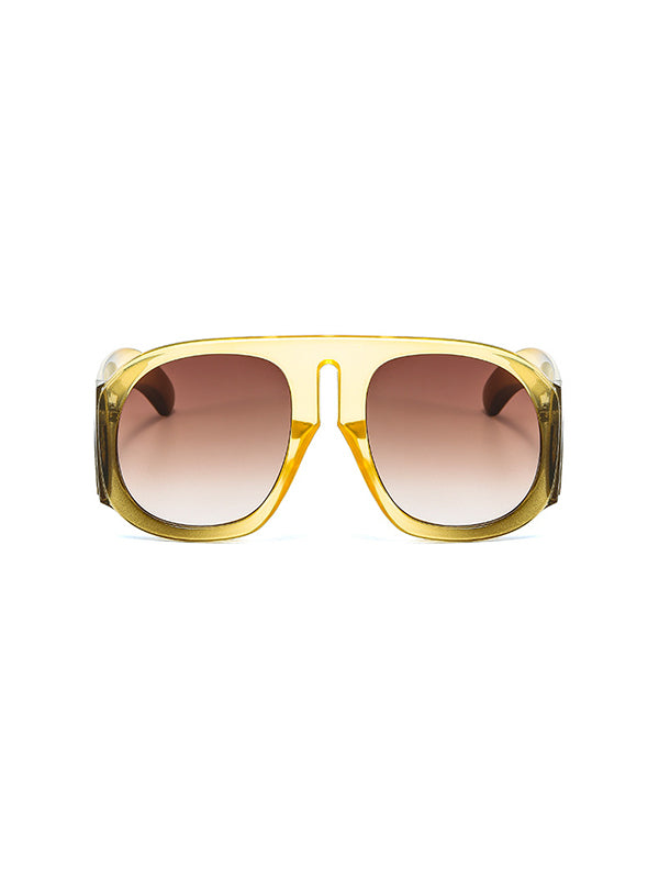 Lunettes de soleil géométriques anti-UV