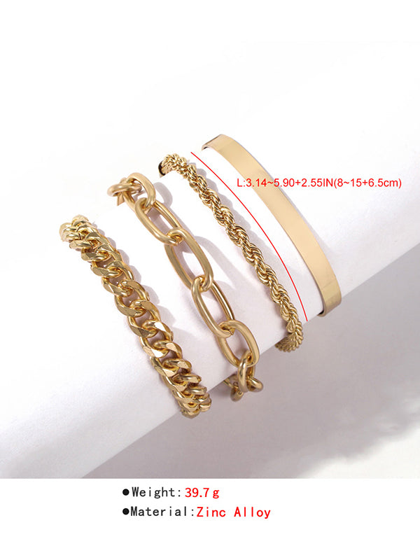 Bracelet tendance, à chaîne