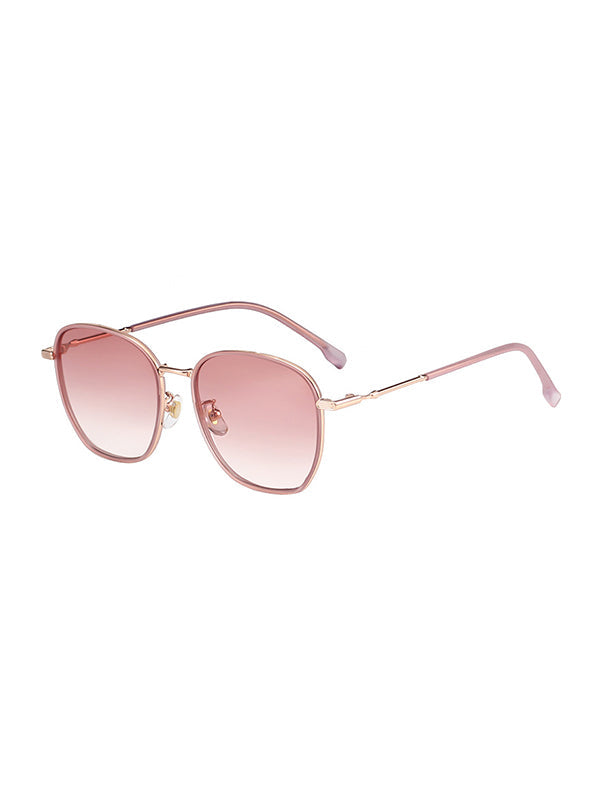 Lunettes de soleil géométriques anti-UV