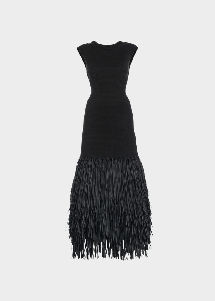 Piper | Robe maxi avec franges