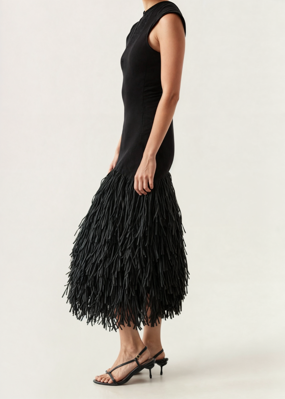 Piper | Robe maxi avec franges
