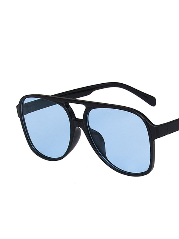 Lunettes de soleil géométriques anti-UV