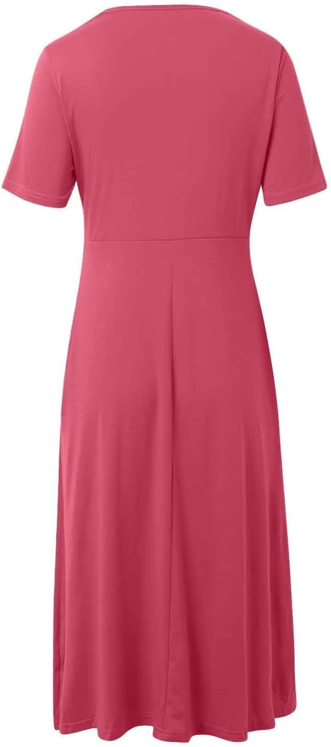 Maryjane | Robe Midi Femme | Décolleté en V