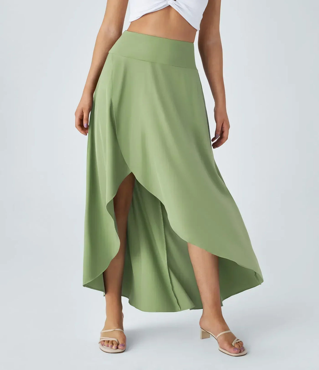 Natalia | Jupe maxi confortable avec fente