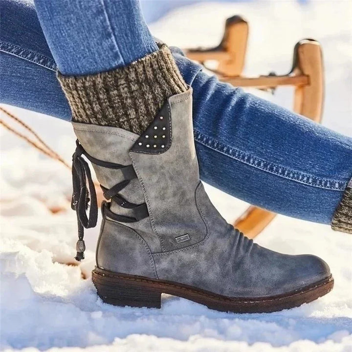 Bottines d'hiver pour femmes | Lacets