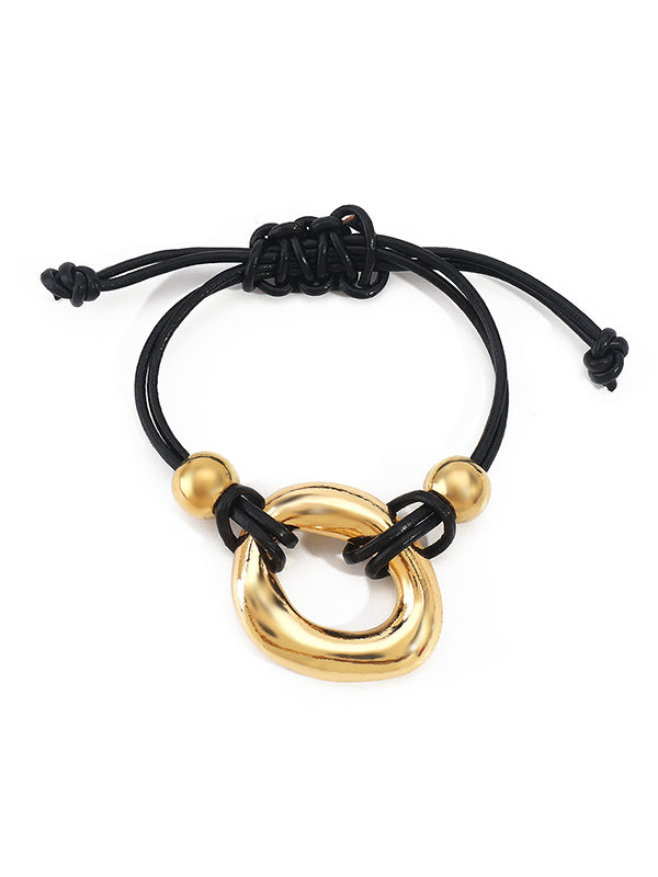 Parure bracelet et collier géométrique