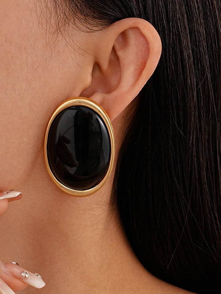 Boucles d'oreilles pendantes géométriques