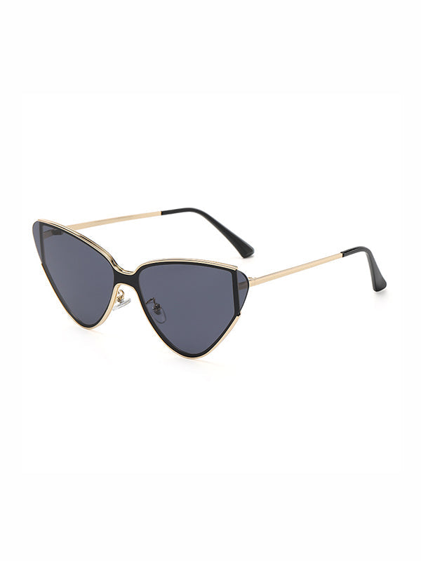 Lunettes de soleil géométriques anti-UV