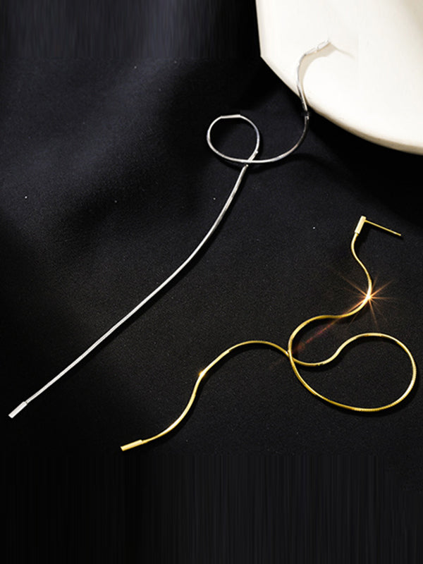 Boucles d'oreilles pendantes à pompons