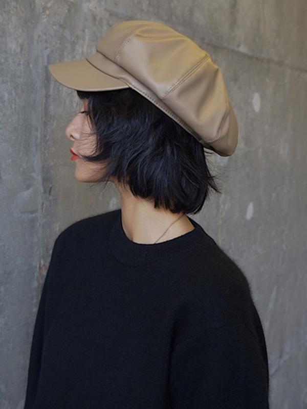 Chapeaux de béret solides vintage