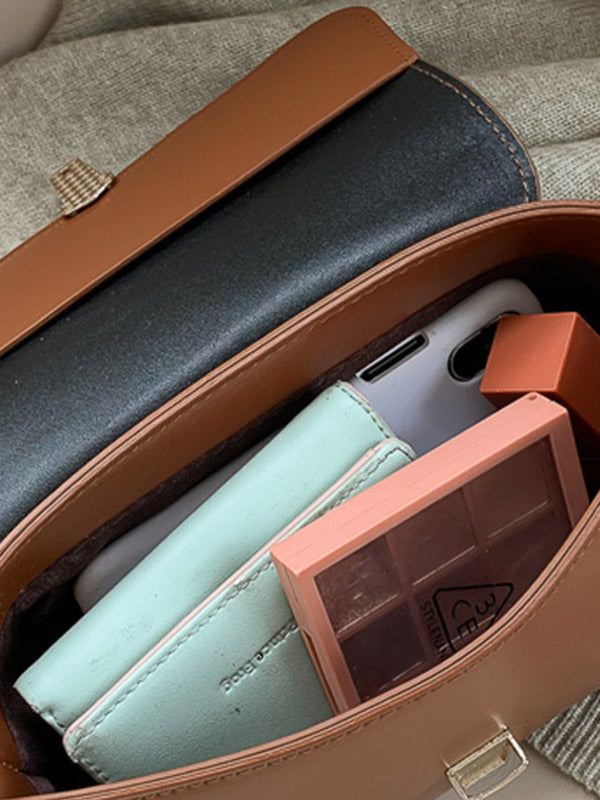 Sac bandoulière en cuir Original Chic 4 couleurs