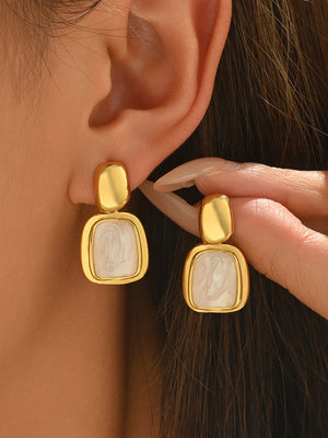 Boucles d'oreilles géométriques