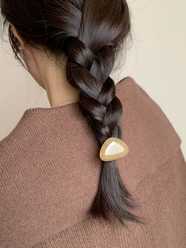 Étirement géométrique; Accessoires pour cheveux élastiques, pompon, attache pour cheveux, support pour queue de cheval