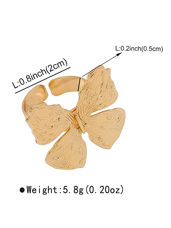 Bague en forme de papillon
