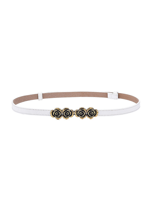 Ceinture en forme de fleur, à empiècements