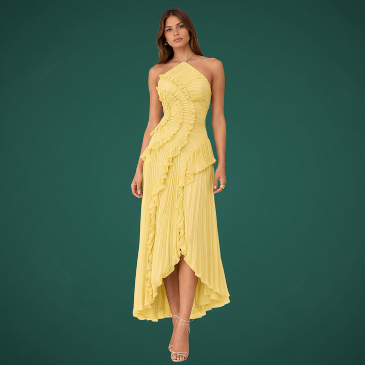 Irene | Robe Maxi Sans Manches à Dos Nu pour Femmes – Robe Maxi Dos Nu 2026
