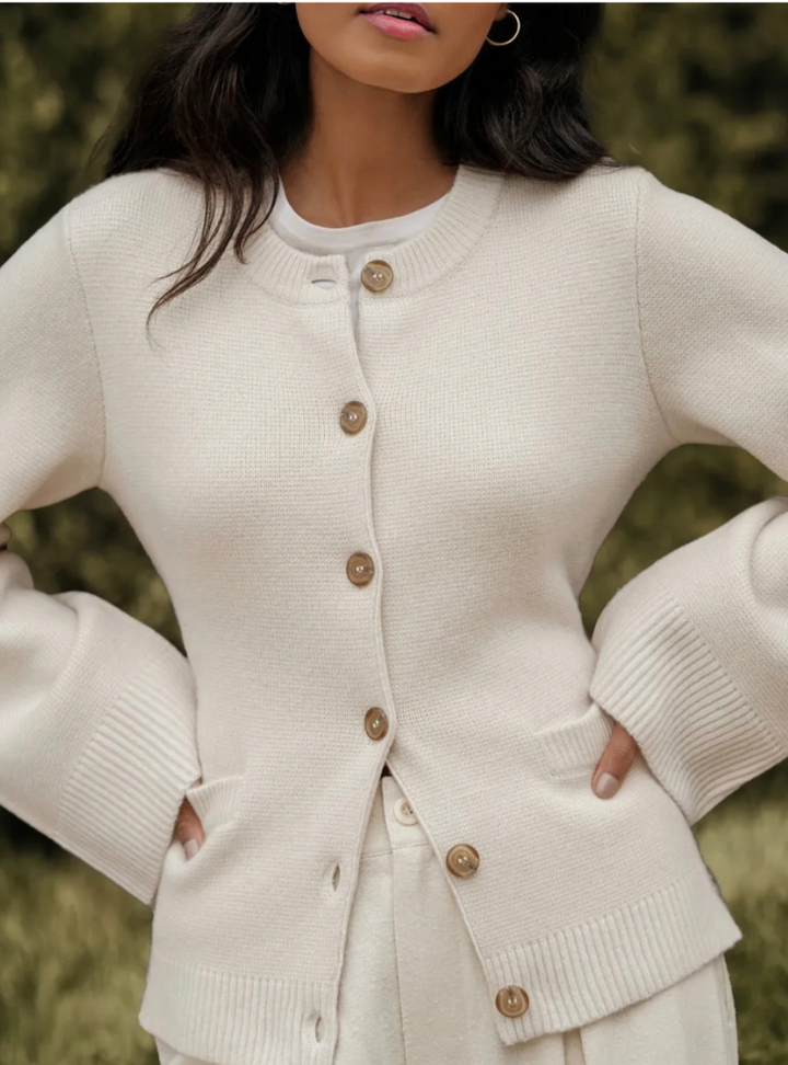 Cardigan pour femmes avec manches évasées | Décontracté