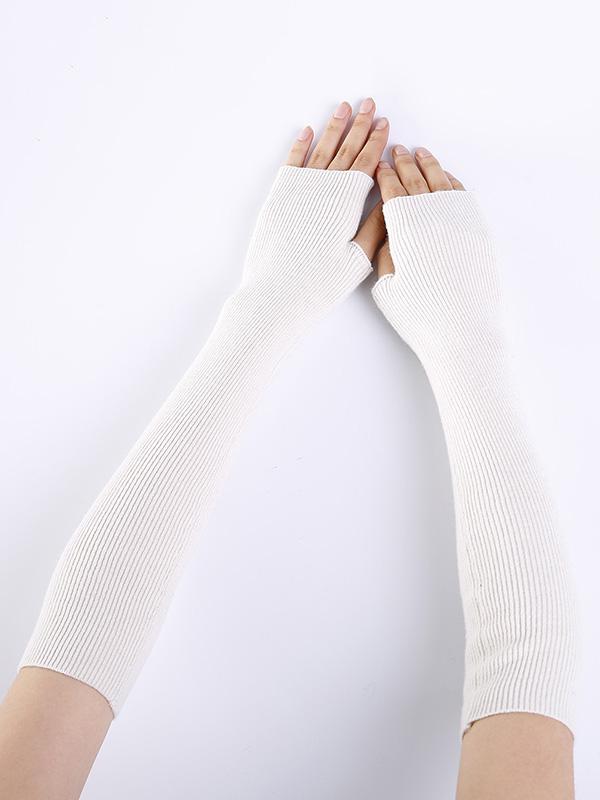 Accessoires de manches tricotés 7 couleurs