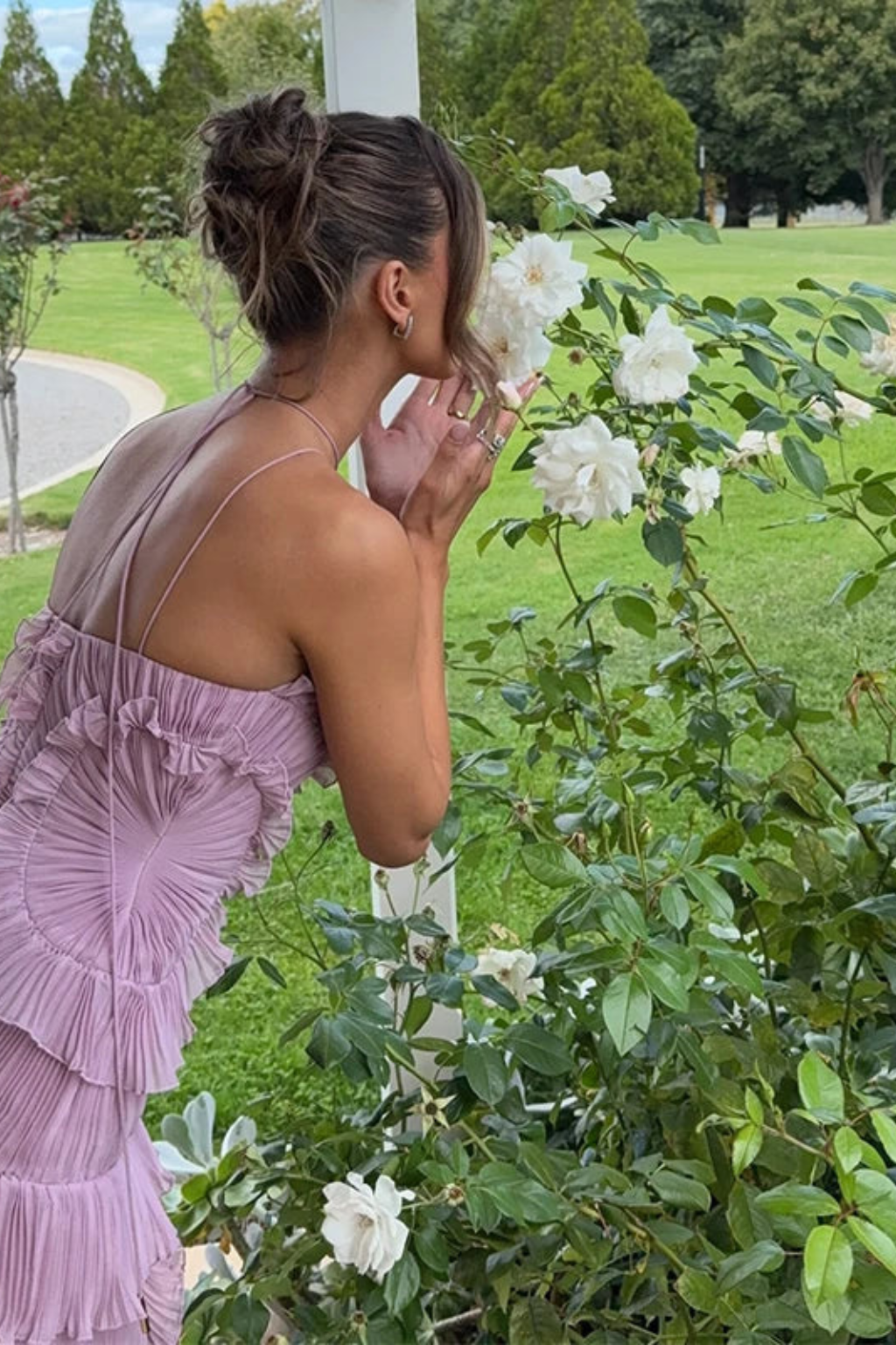 Irene | Robe Maxi Sans Manches à Dos Nu pour Femmes – Robe Maxi Dos Nu 2026