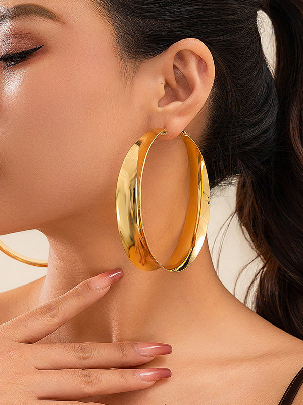 Boucles d'oreilles pendantes géométriques