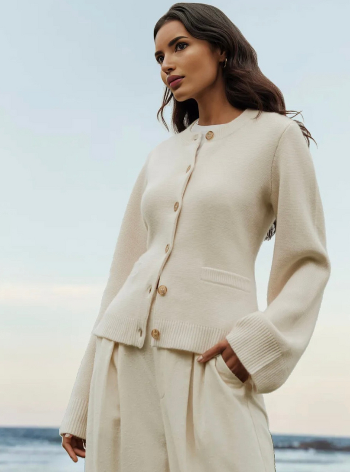 Cardigan pour femmes avec manches évasées | Décontracté